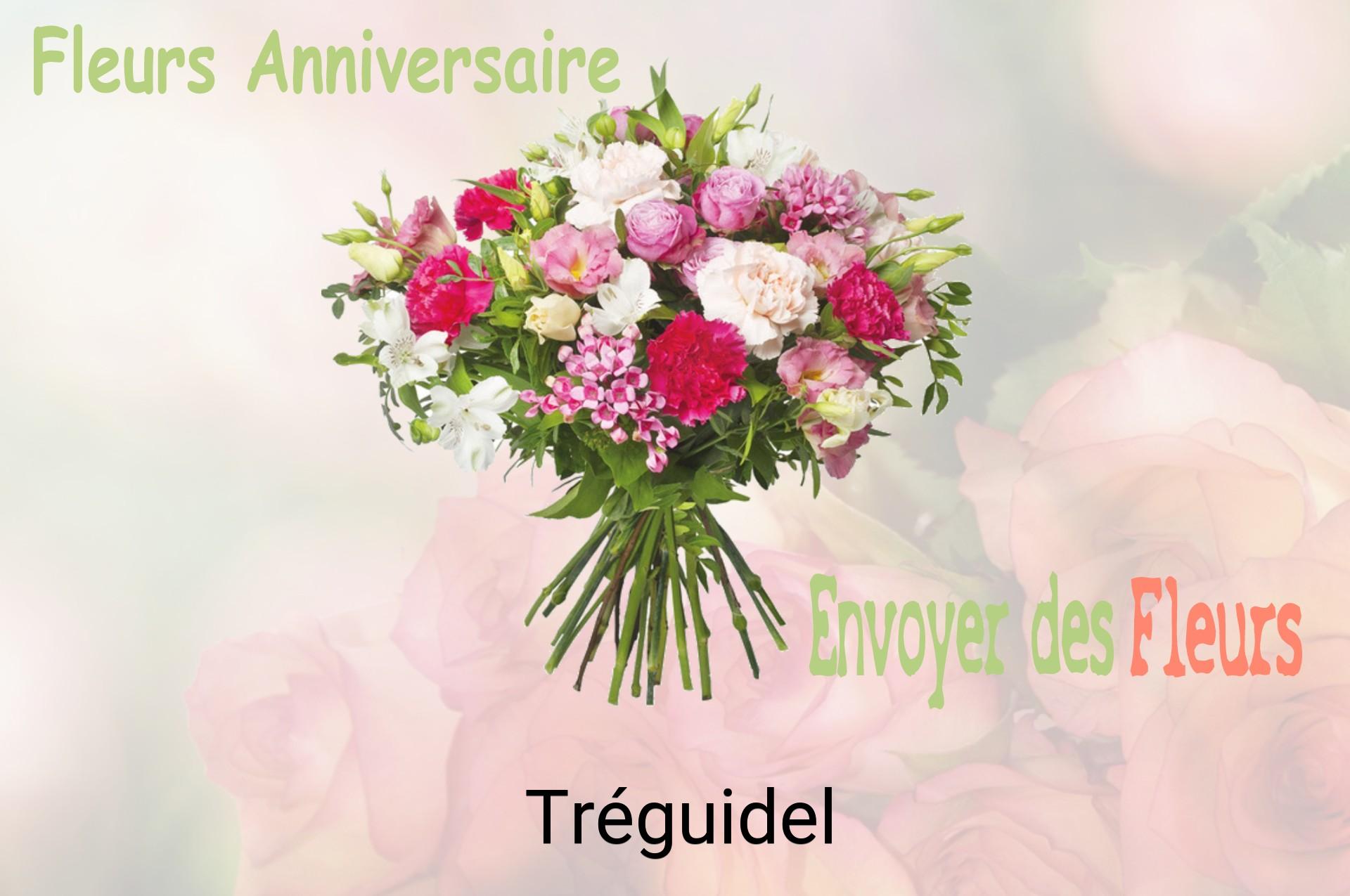 Bouquet de fleurs d’anniversaire livré à Tréguidel
