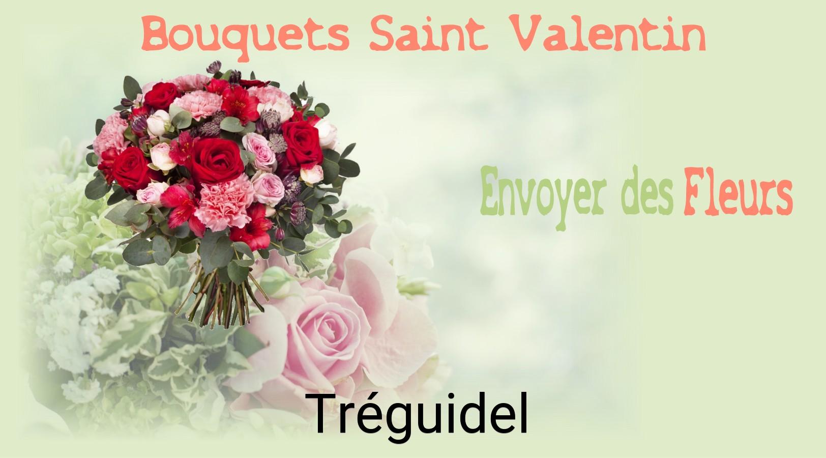 Roses de Saint-Valentin livrées à Tréguidel